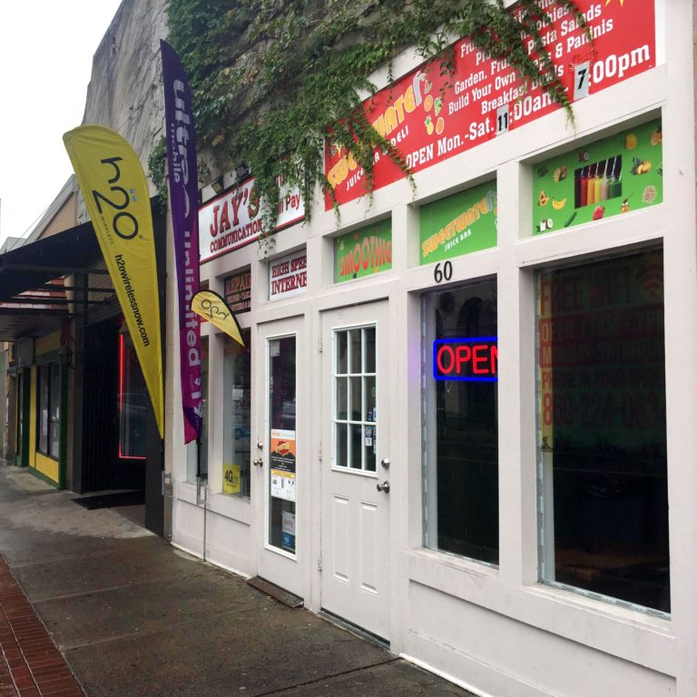 Mark Schand's Sweetwater smoothie cafe in New Britain, CT